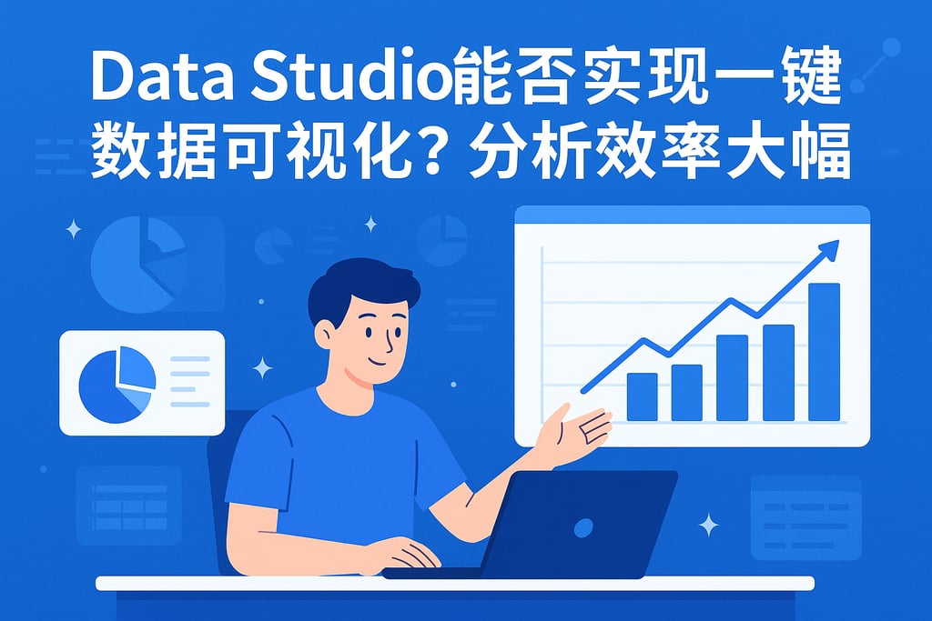 Data Studio能否实现一键数据可视化？分析效率大幅提升